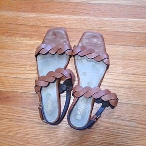 BODEN | Clementine Sandals | Tan | Size 8.5 (UK 39)
